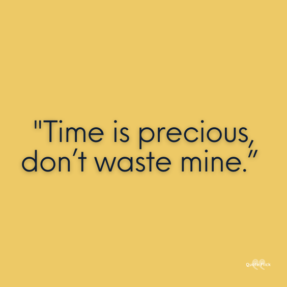 Phrases on the value of time
