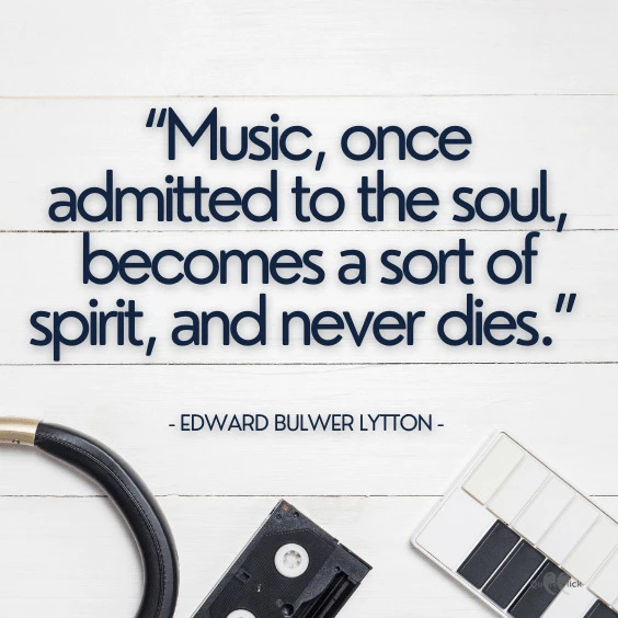 Quotation about music and life