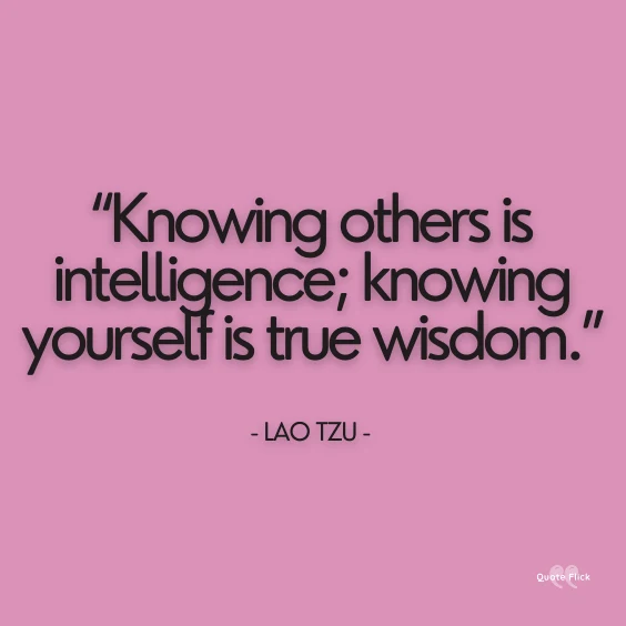 Quotations about knowing yourself