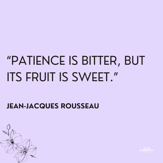 Quotations about patience