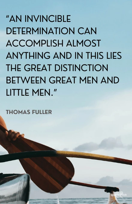 Quotations about determination
