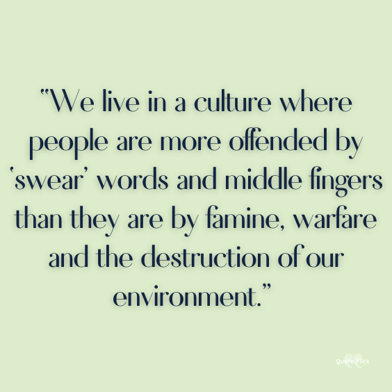 Quotations on environment
