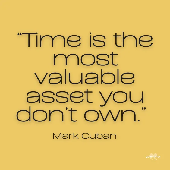 Quotations on valuable time