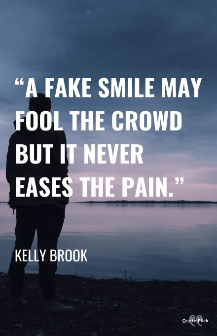 my fake smile quotes