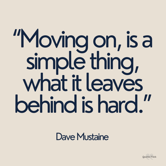 Quote about moving on after a break up