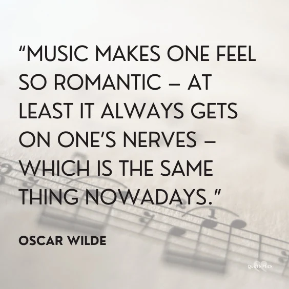 Quote about music and love