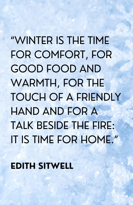 Quote for winter