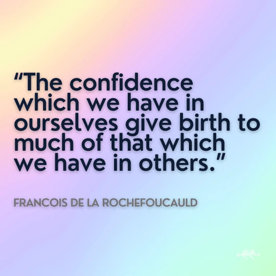 quote of confidence