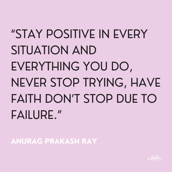 quote on being positive