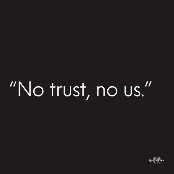 Quote on trust and love