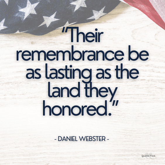 Quote remembering veterans