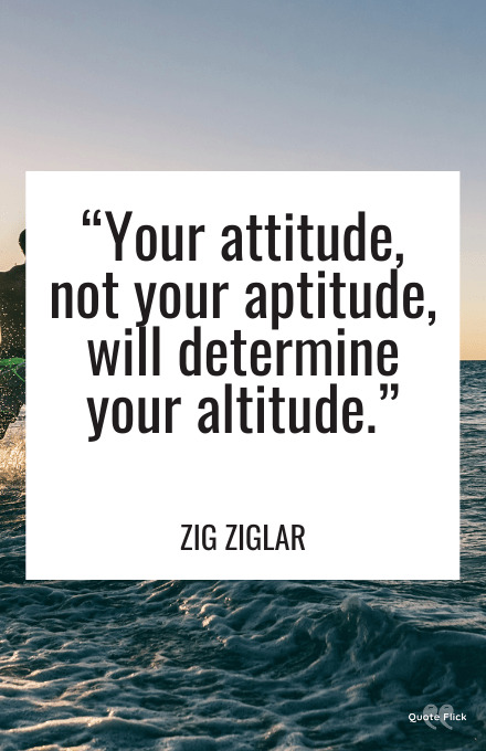 Quote with attitude