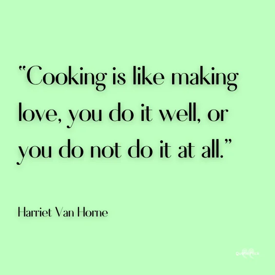 Quotes about cooking