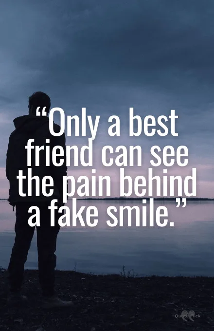 Quotes about hiding pain behind a smile