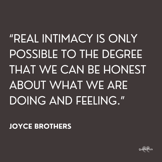 Quotes about intimacy