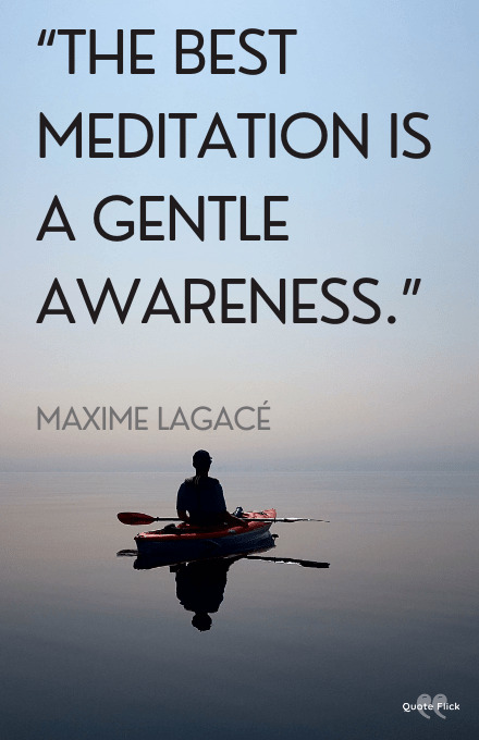 Quotes about meditation