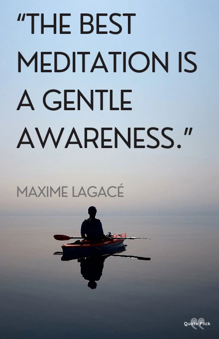 Quotes about meditation