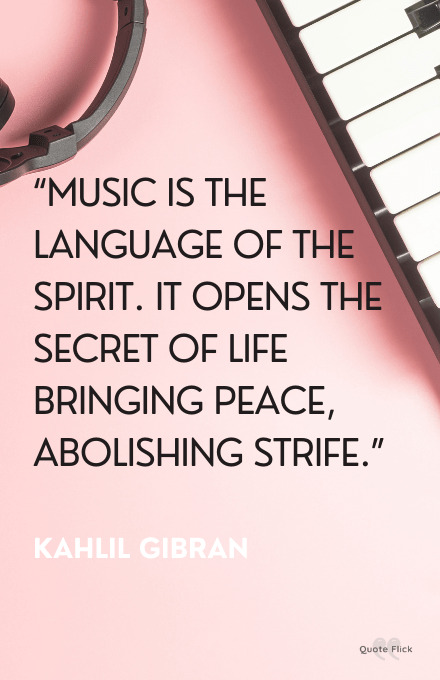 Quotes about music