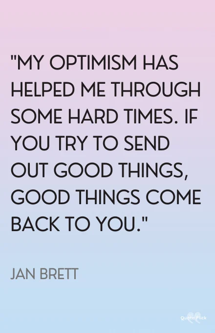 Quotes about optimism