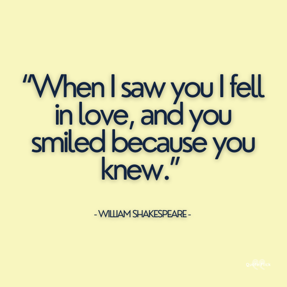 Quotes about smile and love