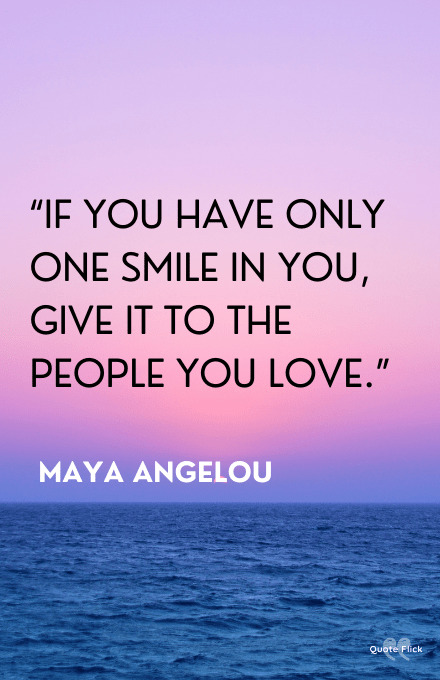 Quotes about smile