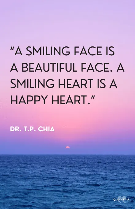 Quotes about smiling