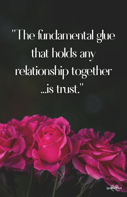 Quotes about trust in a relationship 1