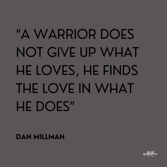 Quotes about warrior 1