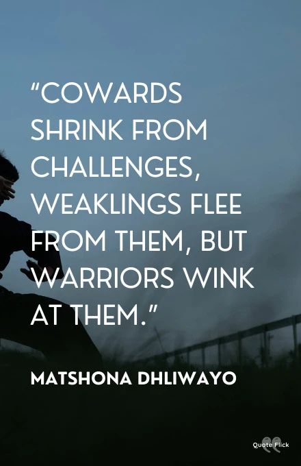 Quotes about warrior