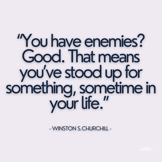 Quotes for enemies and haters
