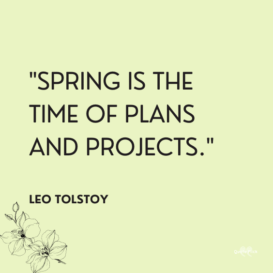 Quotes for springtime