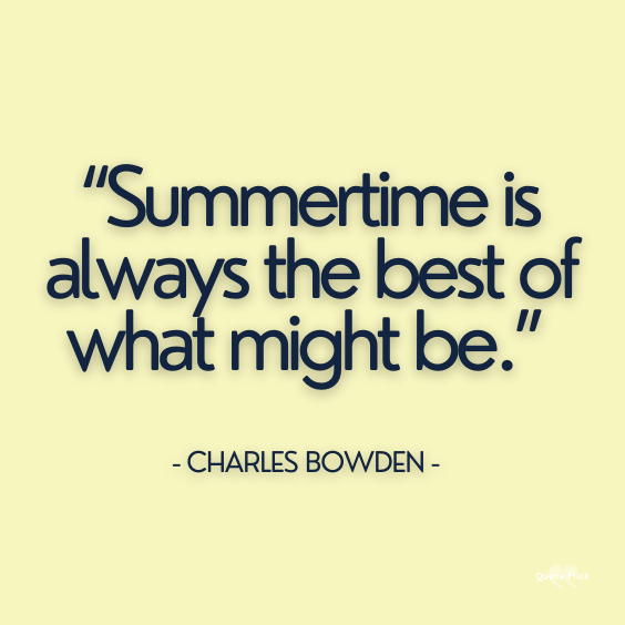 Quotes for summertime