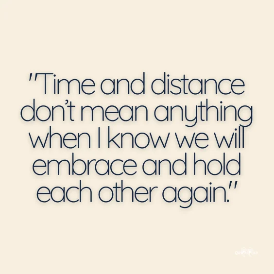 Quotes love and distance