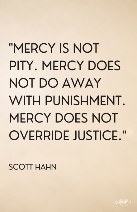 Quotes mercy