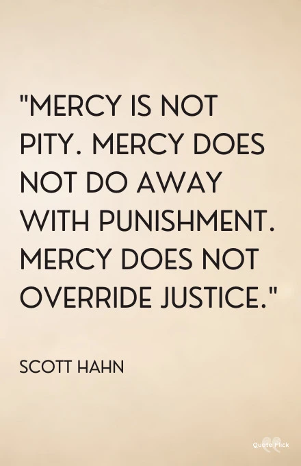 Quotes mercy