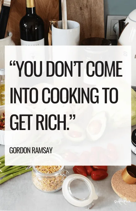Quotes on cooking