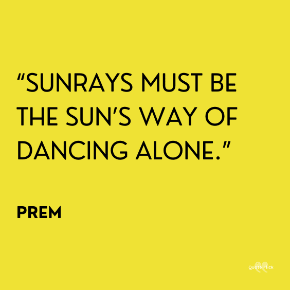 rays of sunshine quotes