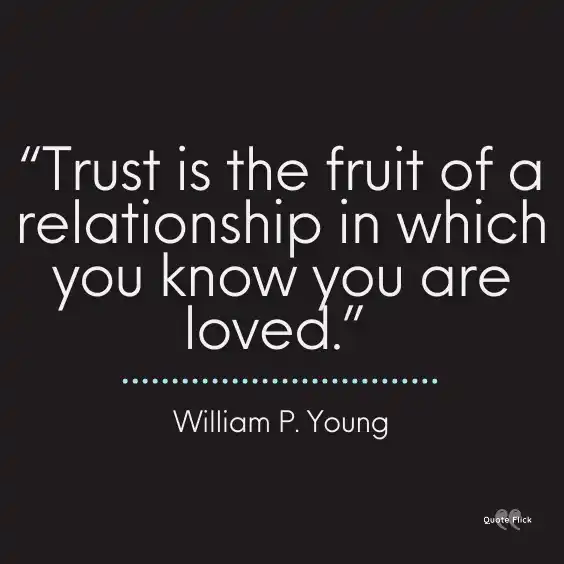 Relationship quotation about trust