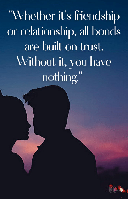 Relationship trust quote