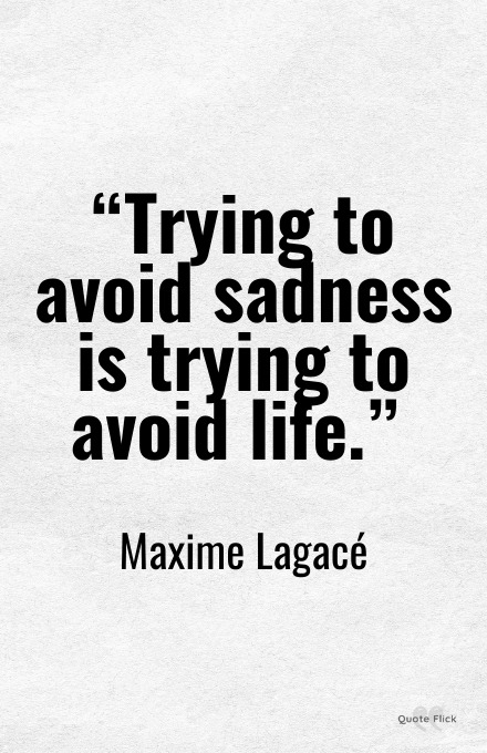 Sadness quote
