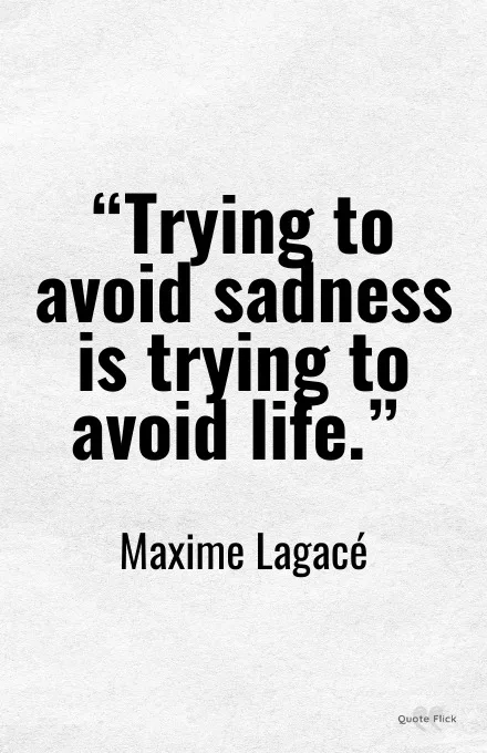 Sadness quote