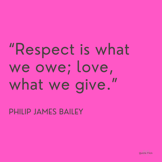 Sayings about respect