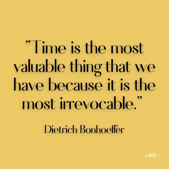 Sayings about valuable time