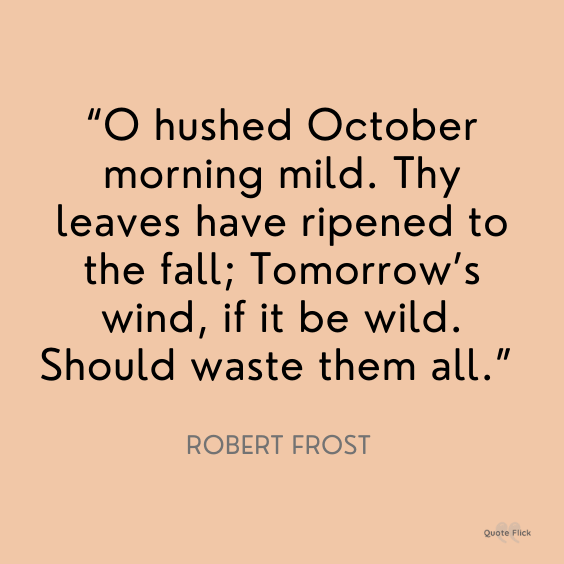 Short october quotes