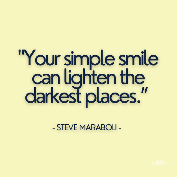 Simple smile quotes