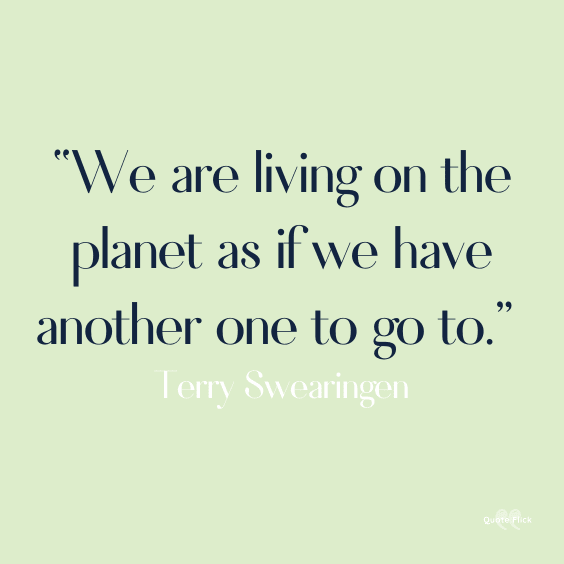 Slogans about planet earth