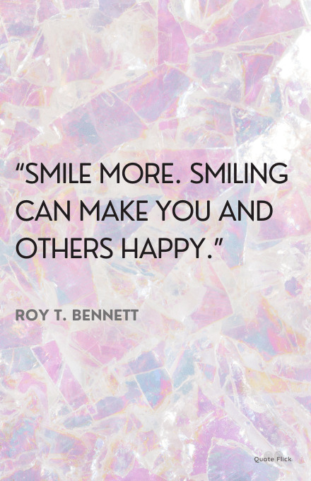 Smile quote