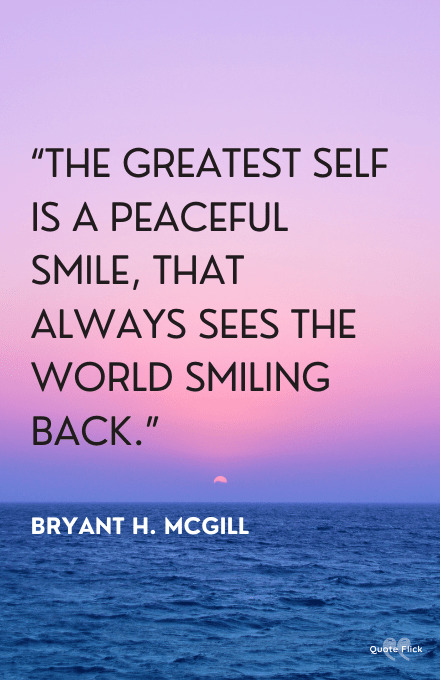 Smiling sayings