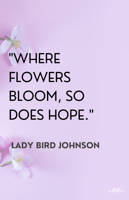 Spring flower quotes