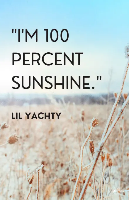 Sunshine quote